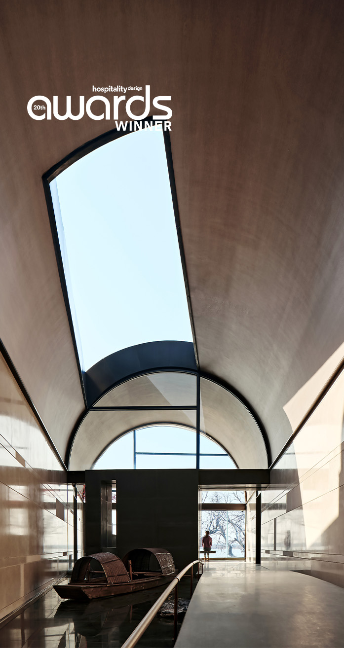 Boatyard Hotel won the Winner in 2024 Hospitality Design (HD) Awards
