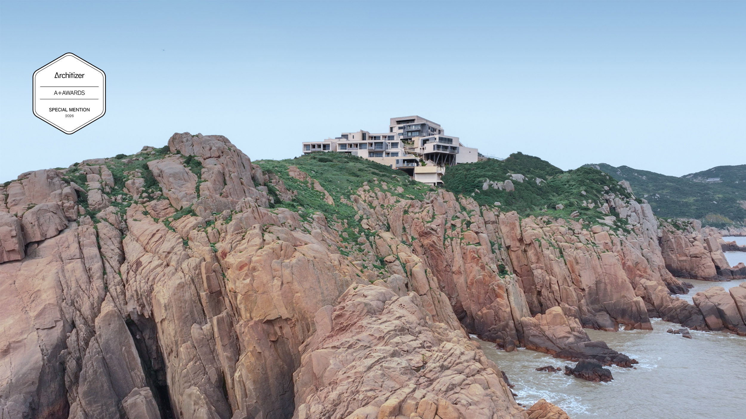 Lost Villa. Huanglong Island Lighthouse Hotel was honored in Architizer A+Awards